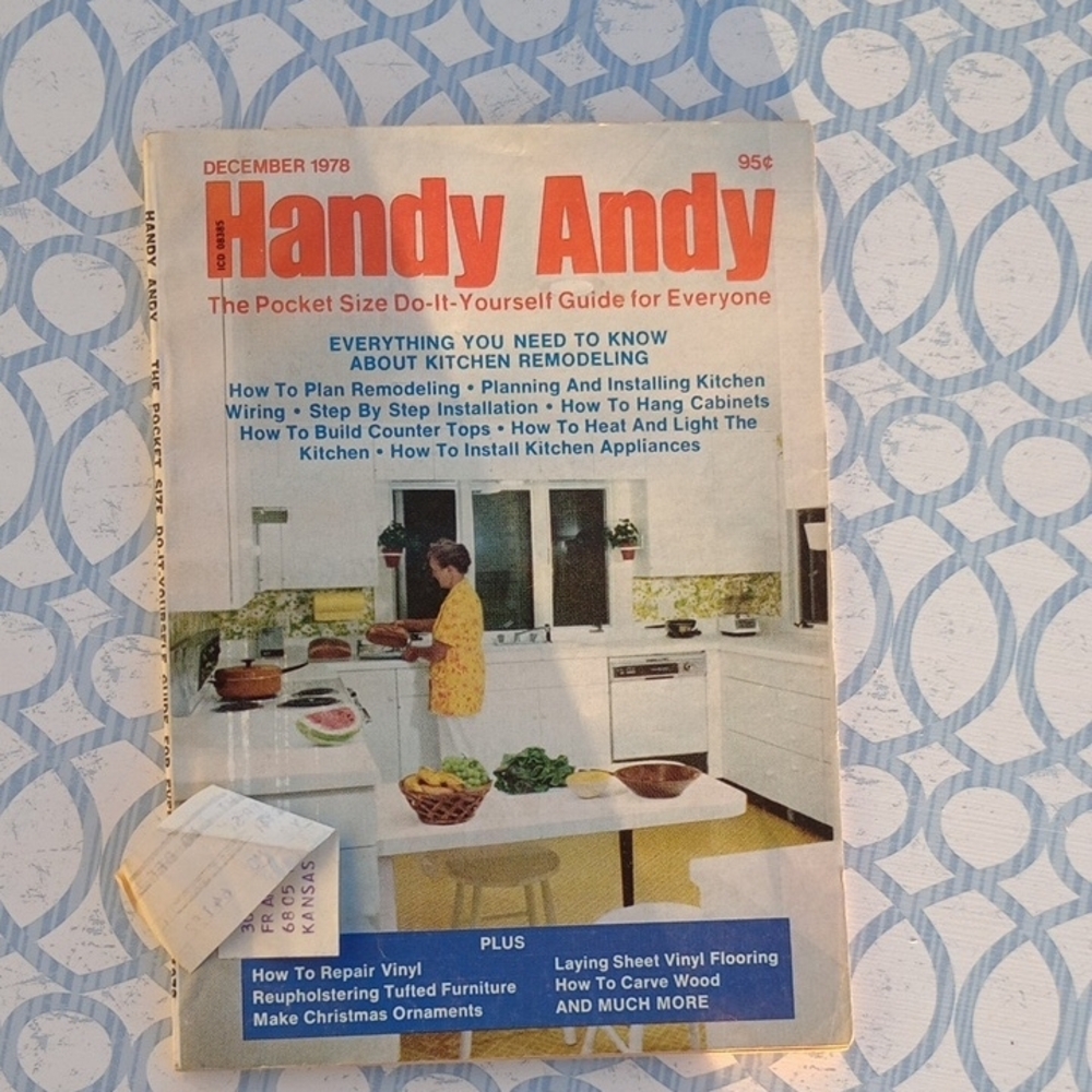 📚Vintage DIY Magazine Lot – 1978 Handy Andy + Masonry & Concrete Guide - Picture 11 of 12